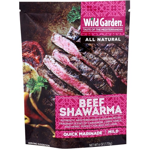 Wild Garden Marinade Beef Shawarma - Case of 6 - 6 oz - image 1 of 1