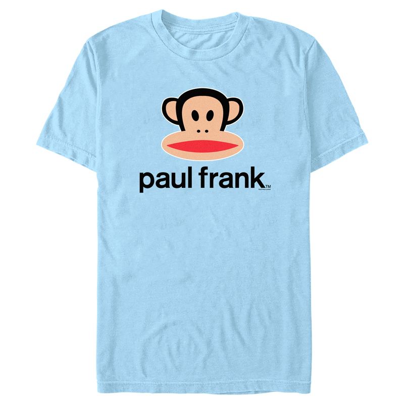 Men S Paul Frank Logo Julius Black T Shirt Target