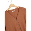 Women's Waffle Knit Cardigan - umgee - 4 of 4
