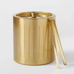 3L Stainless Steel Ice Bucket with Tongs Gold - Project 62™