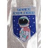 HalloweenCostumes.com Adult Astronaut Costume Dress, Intergalactic Space Suit, Metallic Cosmic Halloween Costume - 4 of 4