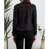 Women's Moto Jacket - Blu Pepper - 3 of 3
