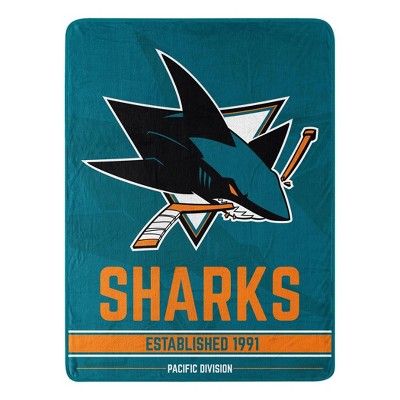 NHL San Jose Sharks Micro Throw Blanket