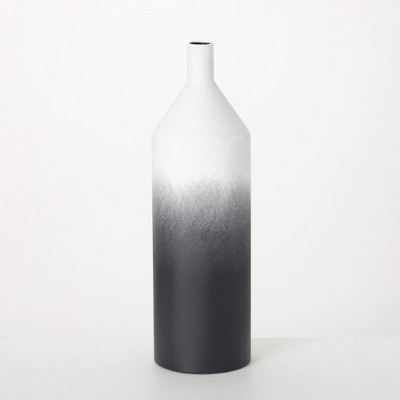 Sullivans 20" Tall Tapered Ombre Vase, Multicolored