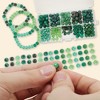 Unique Bargains 8mm Round Glass Beads for Bracelets Glass Beads for Making Bracelet Making DIY Crafts 200 Pcs 1 Set - 4 of 4