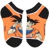 Dragon Ball Z Boys' Socks Goku Kame Symbols 4 Pairs Kids Ankle No Show Socks - 4 of 4