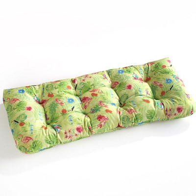 Lakeside Tropical Outdoor Double Seat Cushion - Deep Seat Chair Accent