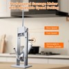 Sausage Maker, Manual 15LBS/7L Sausage Stuffer - Stainless Steel Heavy Duty Machine with 5 Tubes for Home & Commercial Use - 3 of 4