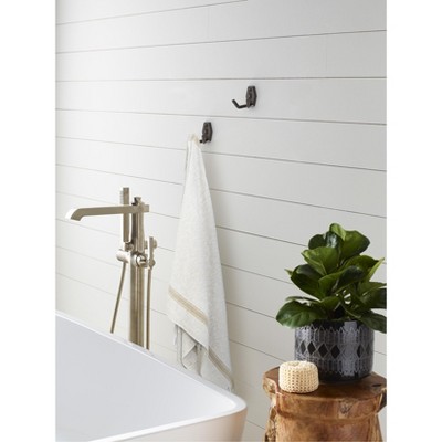 Oil Rubbed Bronze Double Prong Decorative Wall Hook