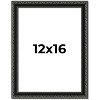 PosterPalooza | Antique Black Picture Frame - UV Acrylic, Foam Board Backing, Hanging Hardware - 2 of 4