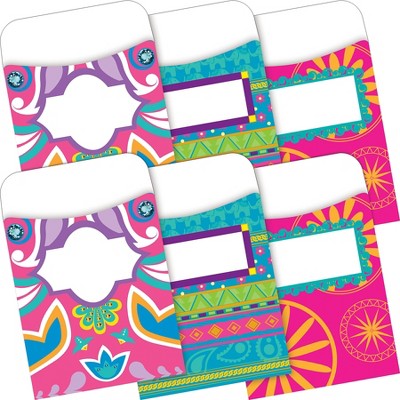 Barker Creek Bohemian Peel & Stick Pockets Multi-Design Set 60/Set BC3842