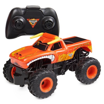 Remote control grave digger outlet target