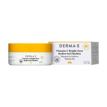 derma e Vitamin C Bright Eyes Hydro Gel Patches - 60ct