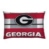 NCAA Georgia Bulldogs Heathered Stripe Queen Bedding Set in a Bag - 3pc - 3 of 3