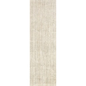 Nuloom Ashli Solid Farmhouse Jute Indoor Area Rug - 1 of 4