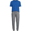 Lands' End Men's Knit Jersey Pajama Sleep Set - 3 of 3