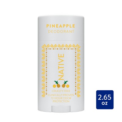 Native Deodorant for Women & Men - Limited Edition Jarritos - Pineapple - 2.65oz