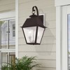 Livex Lighting Mansfield 2 - Light Wall Light in  Bronze - 3 of 4