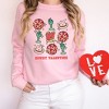 Simply Sage Market Women's Graphic Sweatshirt Cowgirl Valentine Disco Chart - 2 of 3
