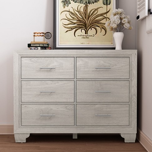 Target dresser online grey