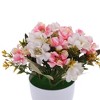 Unique Bargains Artificial Plants Autumn Cherry Blossoms Plastic 3.74"x3.74"x7.87" 1 Pcs - 4 of 4