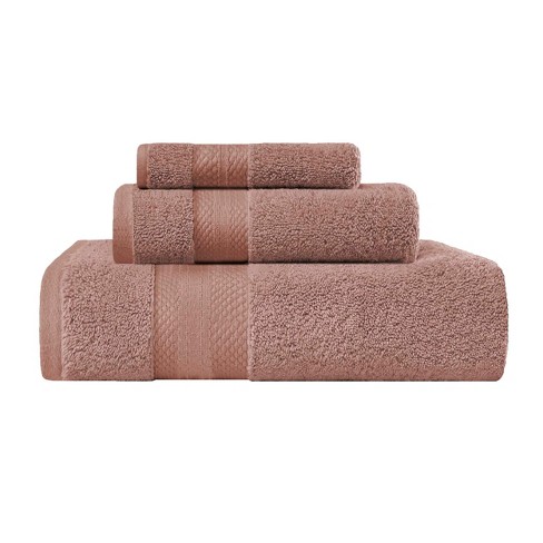 Plazatex All Season Towel Set Made With High Quality Fabric for Maximum  Comfort 6 Piece Taupe