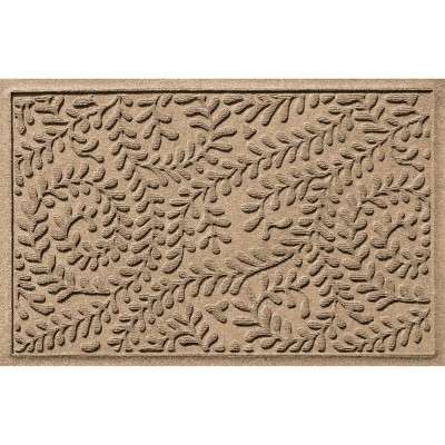 Waterhog Cordova 2'x3' Door Mat Camel / Rug: 2' x 3