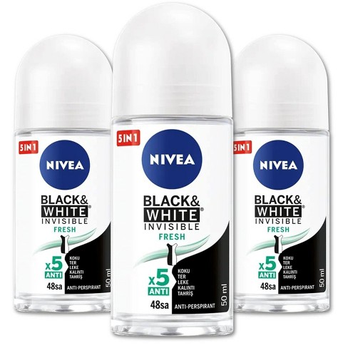 Nivea Women Black & White Fresh 1.7oz (3 Pack) - image 1 of 4