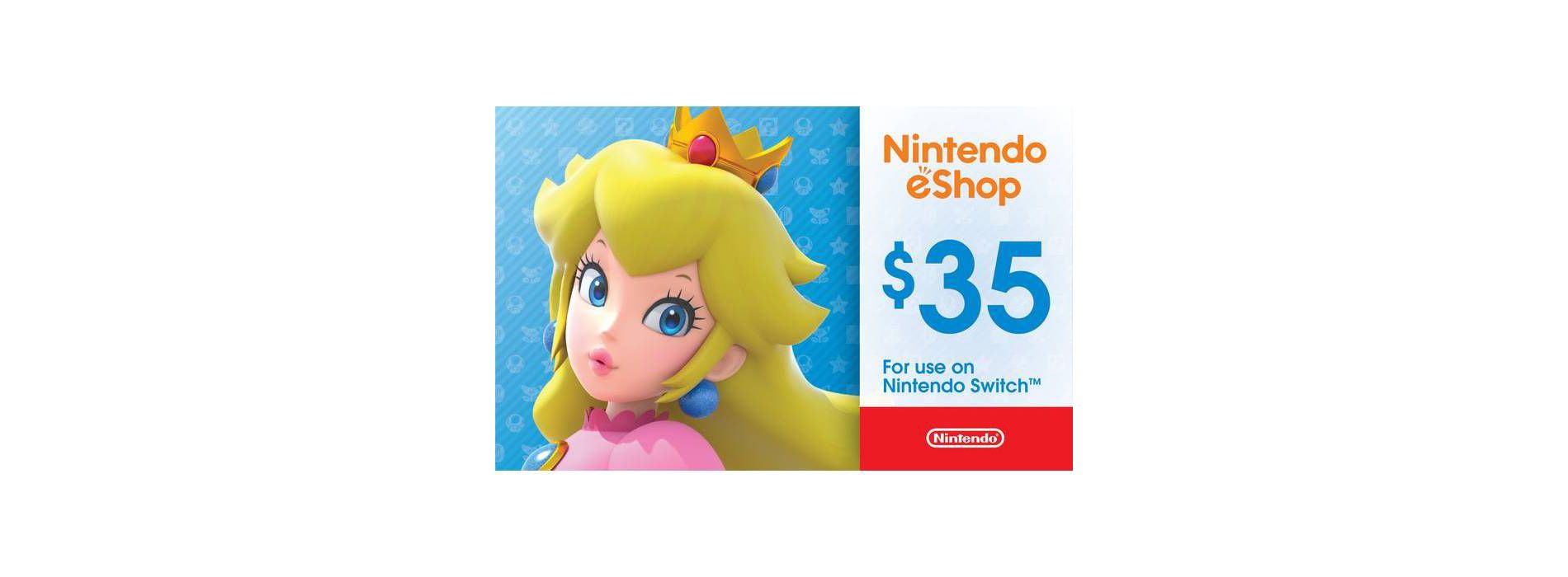 $35 Nintendo eShop Gift Card (Email Delivery)