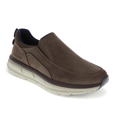 DOCKERS Men’s 8 Brown Slip On Shoe Dockers Mens Eton Synthetic Leather Dress Loafer Slip On  main image 4