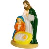 Northlight Lighted Nativity Scene Blow Mold Outdoor Christmas Decoration - 34" - image 4 of 4