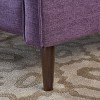 Sapphtopaz Mid-Century Modern Accent Chair Wingback Recliner Chair Upholstered Armchair with Footrest Comfy Chair for Bedroom, Living Room - 2 of 4
