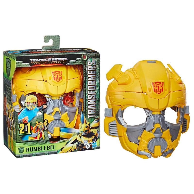 Transformers Rise of the Beasts 2-in-1 Bumblebee Role Play Mask, 1 of 15