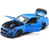 2020 Ford Mustang Shelby GT500 Light Blue "Special Edition" 1/18 Diecast Model Car by Maisto - 2 of 4