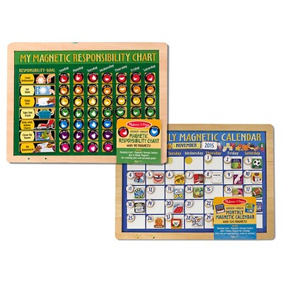 melissa and doug wooden calendar