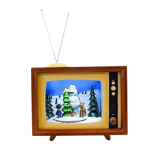 Roman 13.0 Inch Musical Rudolph Tv Abominable Hermie Figurines - 1 of 4