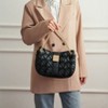 MKF Collection Solari Vegan Leather Women's Shoulder Bag Braided Chain by Mia K - 3 of 4