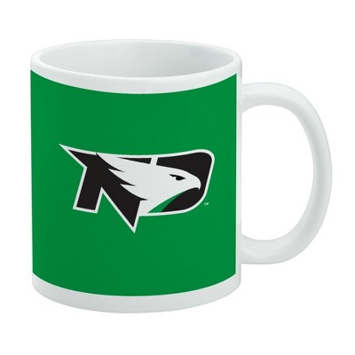 University of North Dakota Fighting Hawks Logo Ceramic Coffee Mug Novelty Gift Mugs for Coffee Tea and Hot Drinks 11oz White