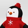 Christmas Side Stepper Penguin with Sweater - Wondershop™ - 4 of 4