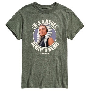 Men's - Star Wars - Once A Rebel Ahsoka Short Sleeve Graphic T-Shirt - 1 of 4