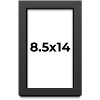 PosterPalooza | Photo Size Flat Black Picture Frame - UV Acrylic, Foam Board Backing, Hanging Hardware - 2 of 4