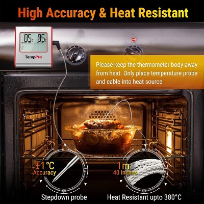 TempPro TP16W Meat Thermometer - Thumbnail 4