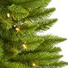 3ft. Pine Artificial Christmas Tree with 50 Warm White Lights and 143 Branches – Compact Holiday X-Mas Accent Tree - 4 of 4