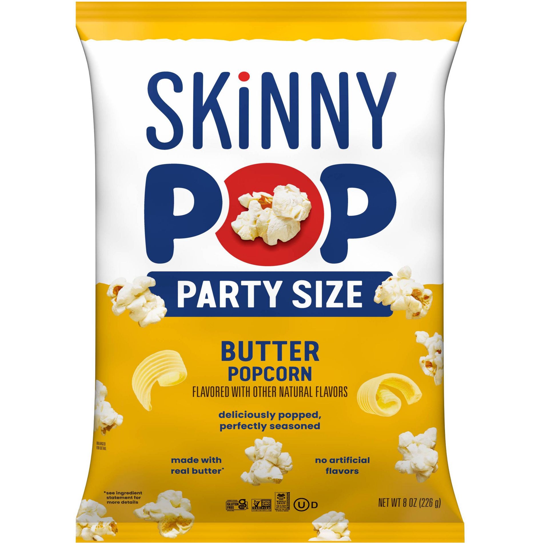 SkinnyPop Butter Popcorn - 8oz