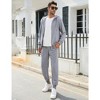 Men's Tracksuits 2 Piece Hooded Athletic Sweatsuit Zip Jogging Sportsuits - 2 of 4