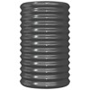 vidaXL Anthracite Round Garden Planter - Durable Powder-Coated Steel, Easy Assembly, Ideal for DIY Gardening Enthusiasts, 15.7"x15.7"x26.8" - 3 of 4