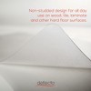 deflecto EconoMat All Day Use Chair Mat for Hard Floors, Flat Packed, 36 x 48, Lipped, Clear - 2 of 4