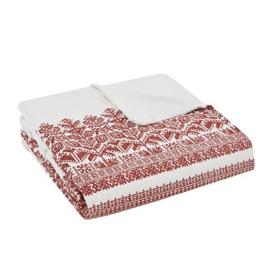 Mila Full/Queen Cotton Duvet Cover Set with Chenille Tufting