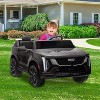 24V Adventure Kids Ride-On Truck w/ Parent Remote - 2 Seaters Electric Car w/ Safe-Stop Tech, Wireless Tunes & LED Lights for Ages 3-7 - 2 of 4