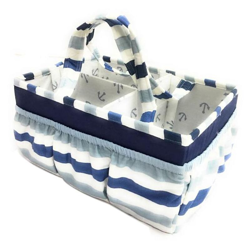 Bacati - Little Sailor Storage Caddy, 1 of 8